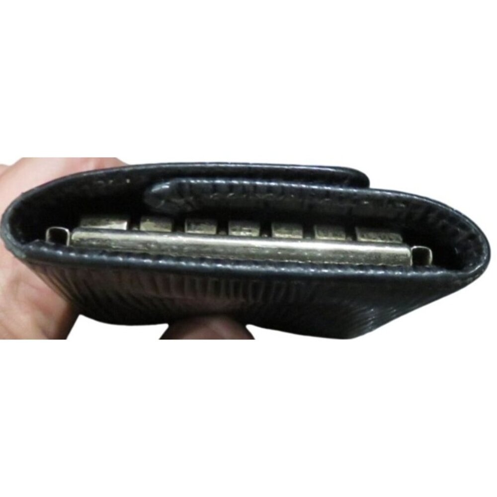 Louis Vuitton Black Nior Epi Italian Leather Multicles 6 Key Holder Case Wallet - Picture 7 of 12